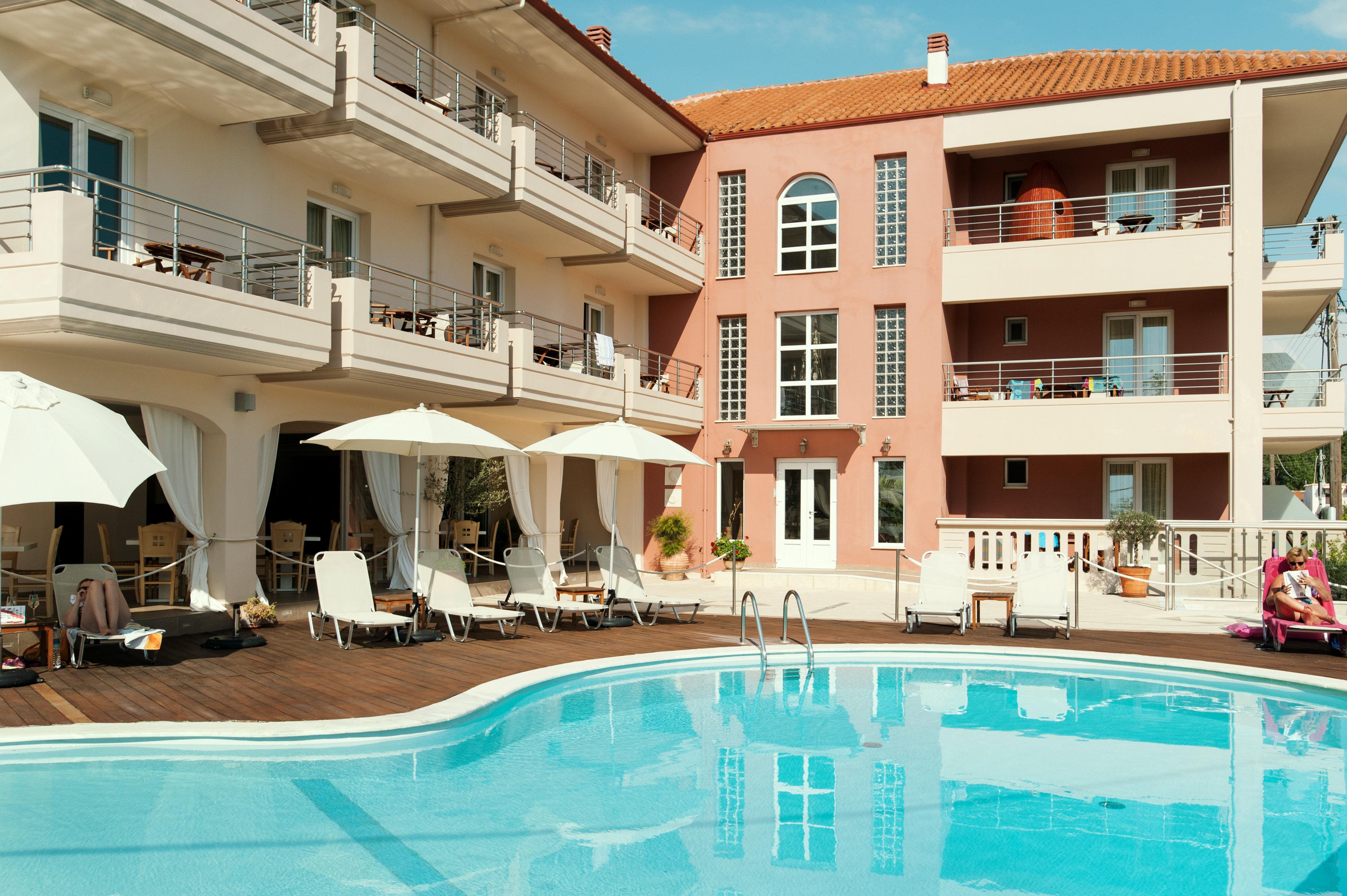 Hotel Ammos Bay Ammoudia Exterior foto