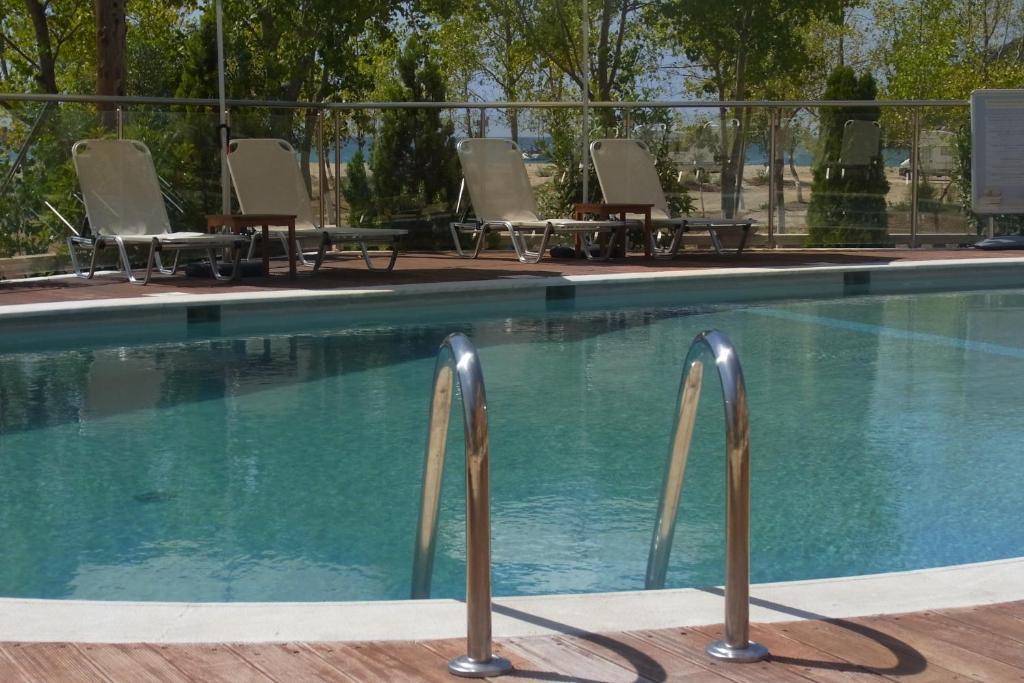 Hotel Ammos Bay Ammoudia Exterior foto